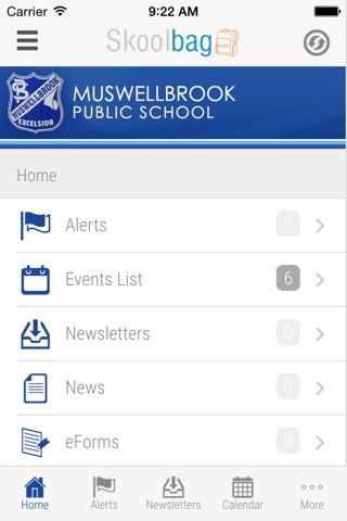 Muswellbrook Public School - Skoolbag screenshot 2
