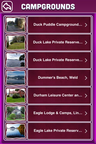Maine Campgrounds Offline Guide screenshot 3