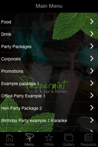 Peppermint Bar & Kitchen screenshot 3