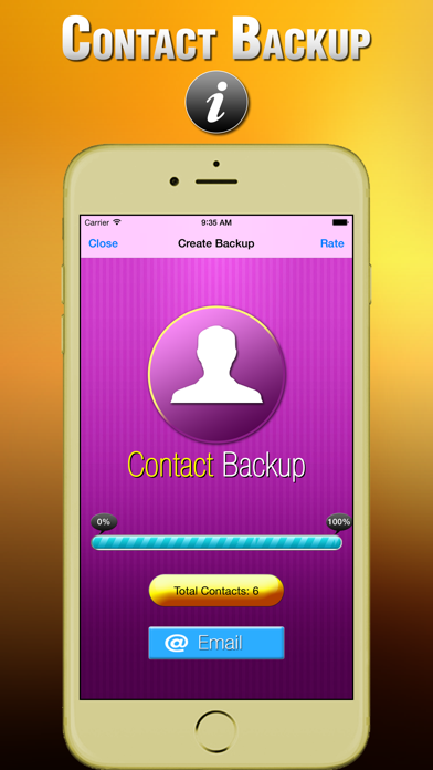 How to cancel & delete Contacts Backup & Transfer from iphone & ipad 3