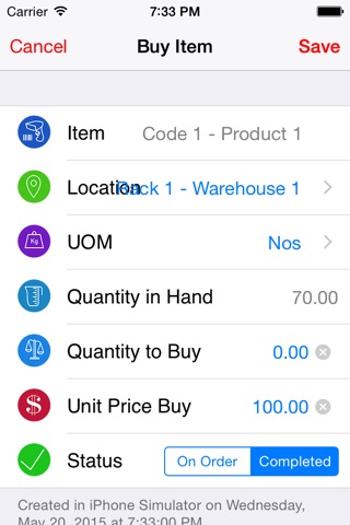 Inventory Stock Sale Manager screenshot 3