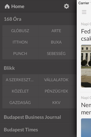 Újság HU screenshot 2