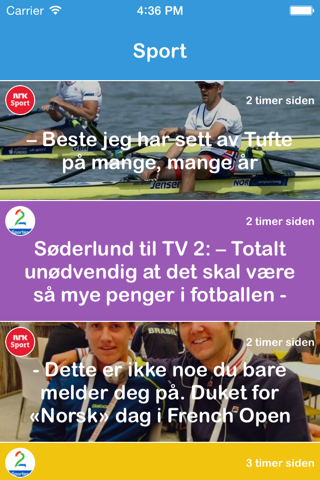 Nyheter Nå screenshot 3