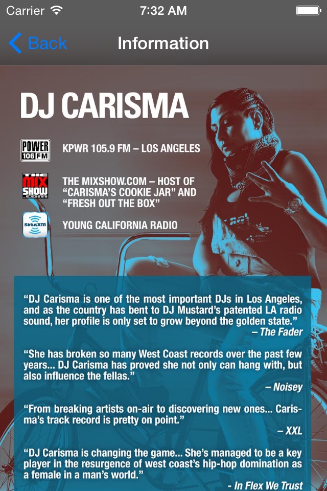 DJ Carisma Official App screenshot 2