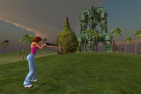 Hunter Girl Tropical Island screenshot 2