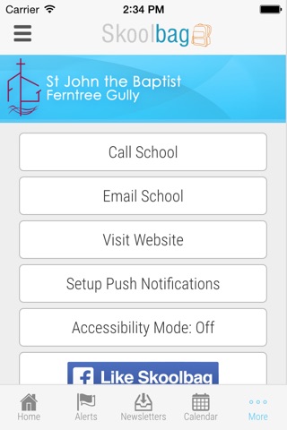 St John the Baptist Ferntree Gully - Skoolbag screenshot 4