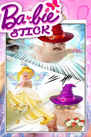 Manga & Anime Babie Sticker Camera - Rainbow Dash Dress Up Booth Monster screenshot 2