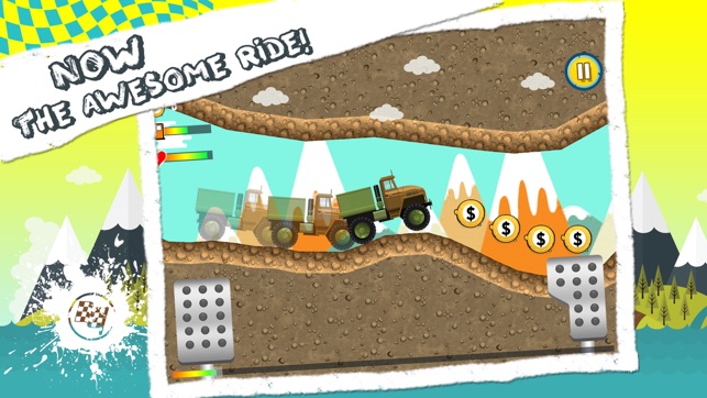 Go Crazy Mountain Cimbers Racing : Jumping Car with racing w(圖3)-速報App