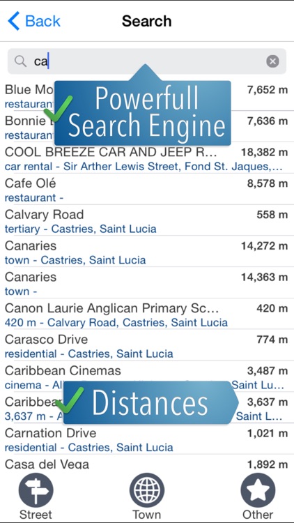 Saint Lucia Travelmapp