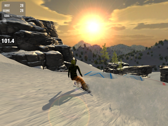Игра Crazy Snowboard