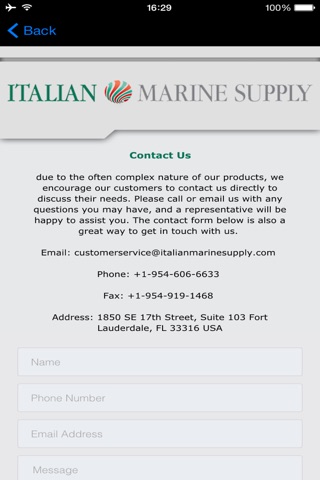 Italian Marine Supply screenshot 3