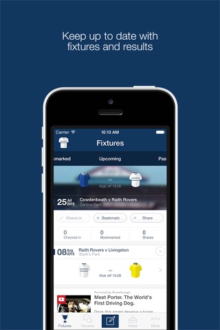 Fan App for Raith Rovers FC screenshot 3