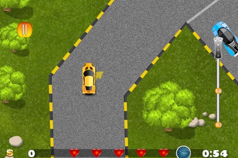 Park The Racing Car Pro - crazy virtual race game screenshot 2