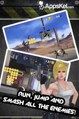 Impossible Hard Rebels Runner Games : The Expendables Version Free screenshot 3