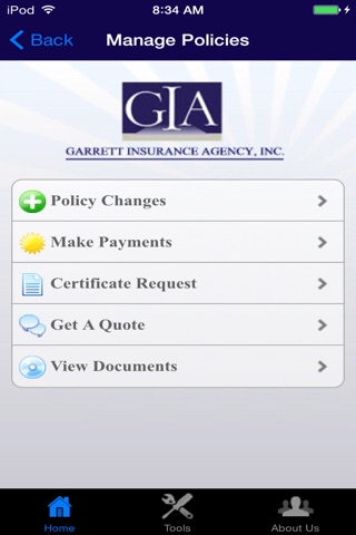 Garrett Insurance screenshot 4