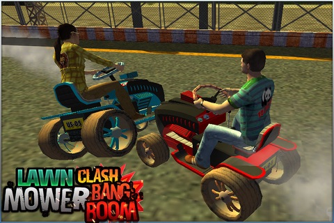 Lawn Mower Clash Bang Boom screenshot 2