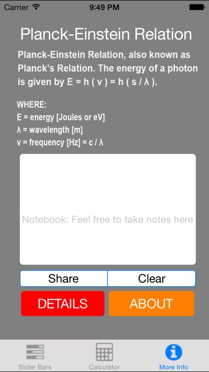 Visualizing Planck Einstein Wavelength Equation