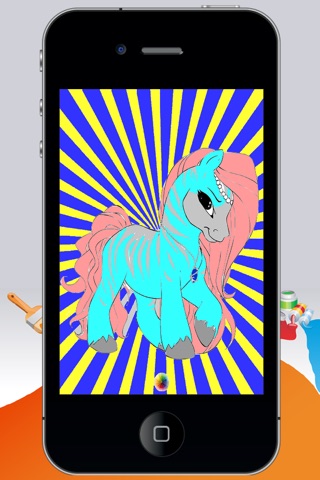 Coloring Book Little Pony screenshot 4