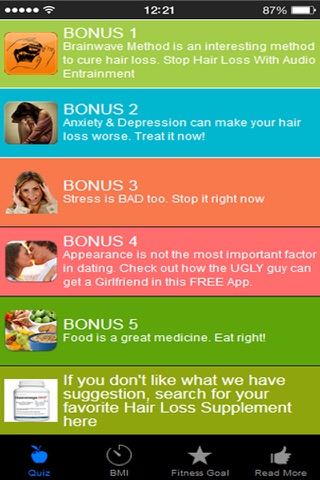 Hair Loss Quiz ft Treatment & Remedy to Prevent Baldness and Make Hair Grow Faster screenshot 3