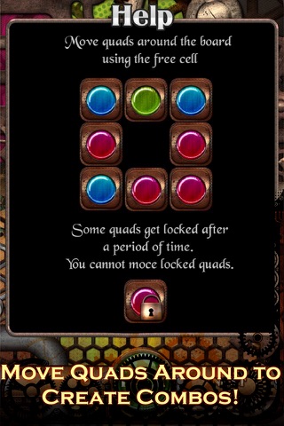 A Steampunk Gear Machines : Match and Connect Puzzle Blast screenshot 2