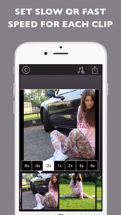 Video Speed Editor - Slow and Fast motion effects for multiple parts of your videos
