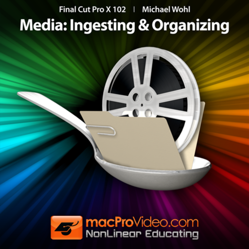 Course For Final Cut Pro X 102 - Media- Ingesting and Organizing icon