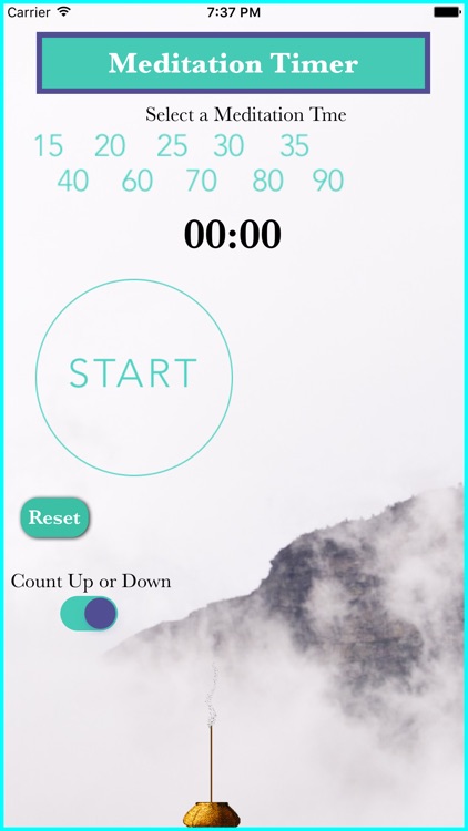 Meditation Timer That Counts Up Or Down With Sound