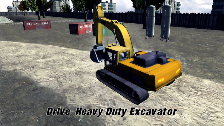 Sand Excavator – Heavy Duty Digger machine Construction Crane Dump Truck Loader 3D Simulator Game