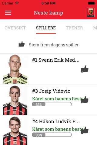 ØIF Arendal screenshot 4