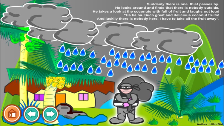 A coconut tree story (Untold toddler story - Hien Bui)