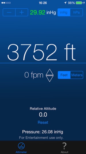 Pressure Altimeter