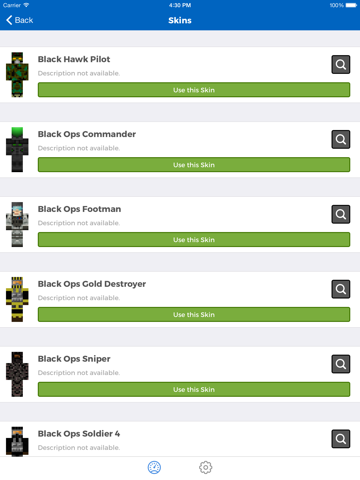 Skins Pro Black Ops for Minecraftのおすすめ画像1