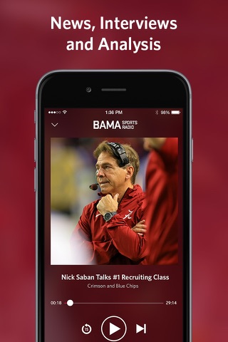 Bama Sports Radio screenshot 2