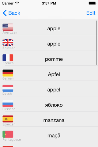Learning Portuguese (Brazilian) Basic 400 Words screenshot 2