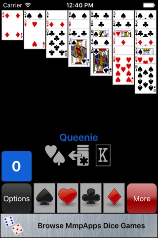 Queenie Solitaire - Classic screenshot 2