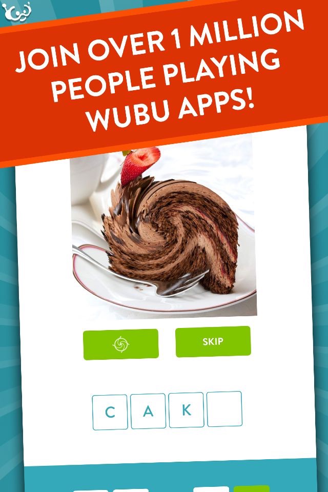 Swoosh! Guess The Food Quiz Game With a Twist - New Free Word Game by Wubu screenshot 2