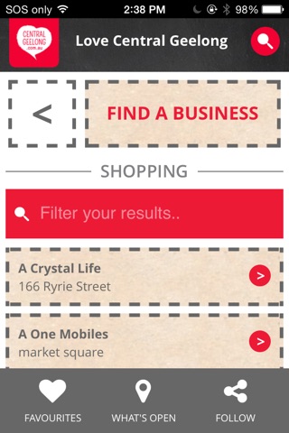 Love Central Geelong screenshot 2