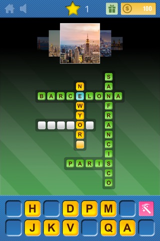 Crosswords & Pics - City Edition screenshot 2