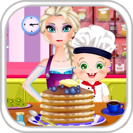 Misha And Rosy Pancakes Icon