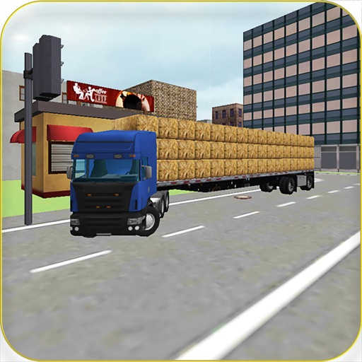 Hay Truck 3D: City Icon