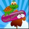 Turtle jump cute for kids, The game levels, higher gradually brought little turtle to the masking tape