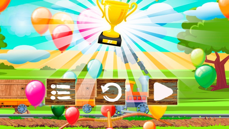 Kids Train: Teach Words screenshot-4