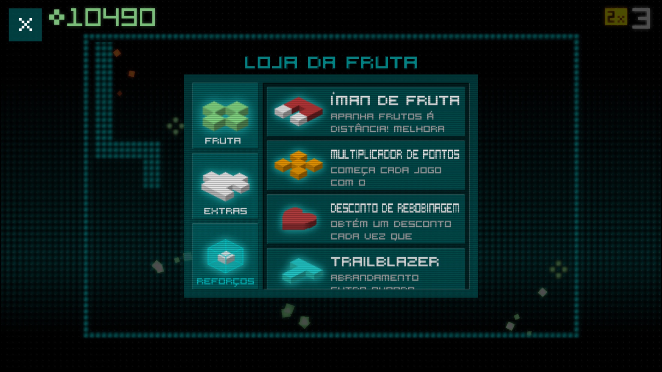 Screenshot do app Snake Rewind