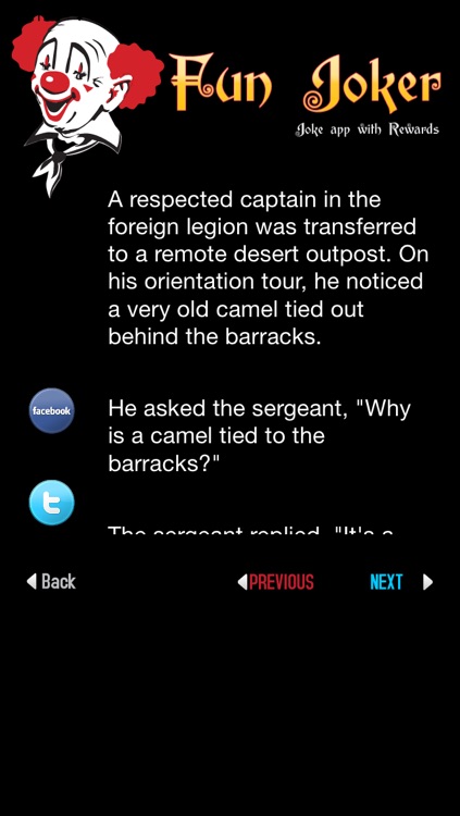 Fun Joker Pro : humourous plus funny jokes app screenshot-3