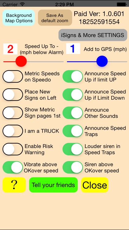 SpeedMinder Speed Limit App screenshot-3