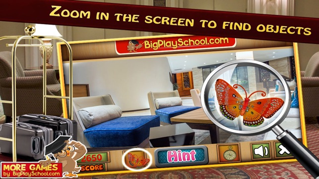 Hotel Lobby Hidden Objects Game