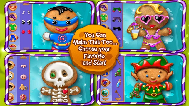 Gingerbread Dress Up - Decorate Your Christmas Cookie(圖3)-速報App