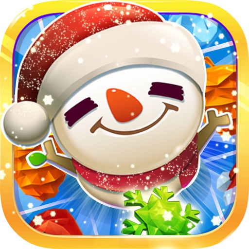 Snowman Blast Mania - Deluxe Christmas Match 3 Game Icon
