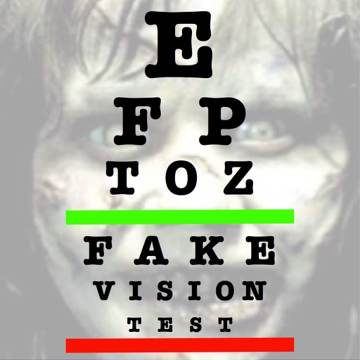 Fake Vision Test iOS App