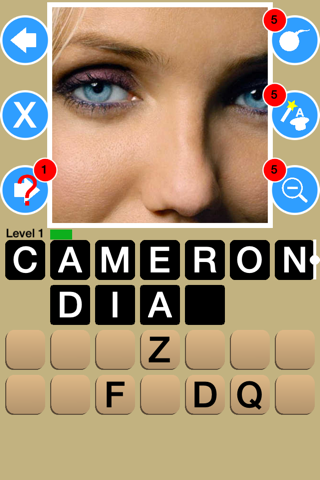 Zoom Out Famous Celebrity Movie Star Quiz Maestro - Close Up Word Trivia screenshot 2